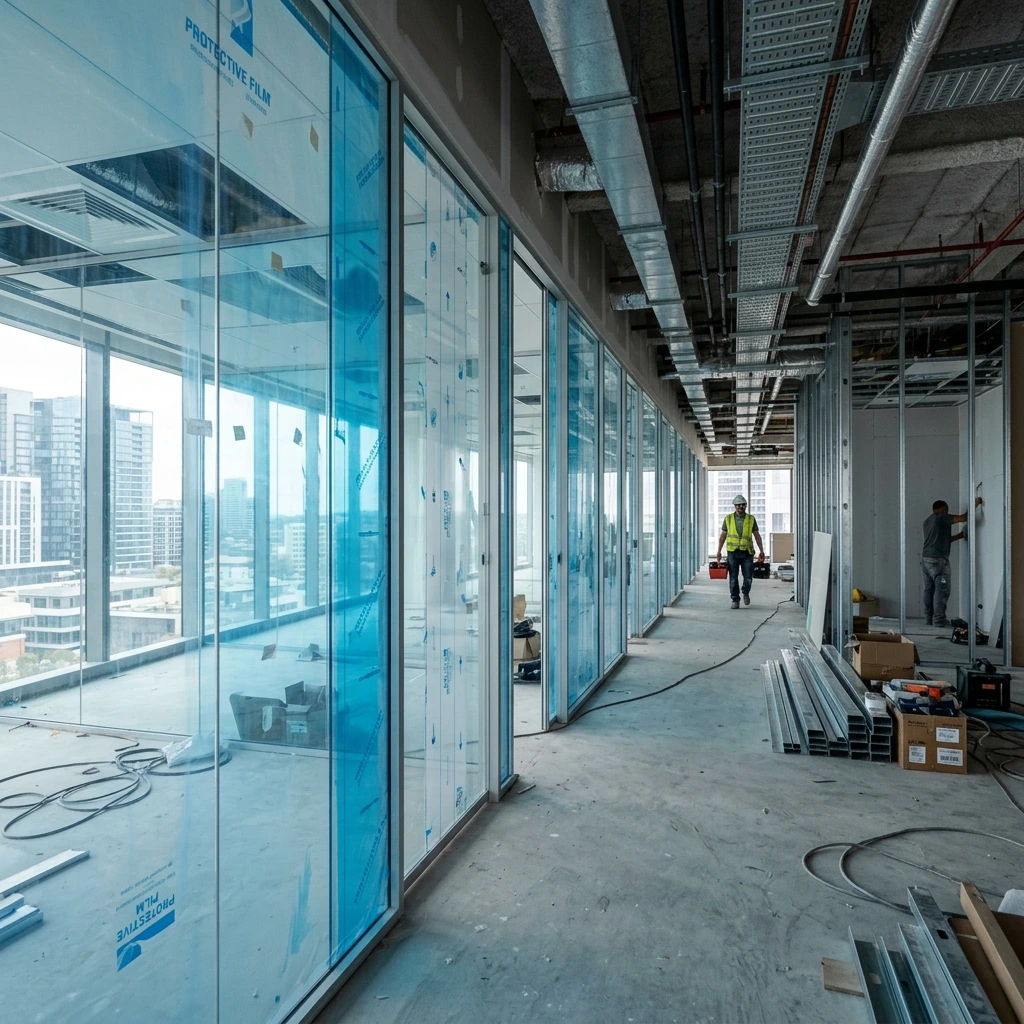 Glass Wall Protection